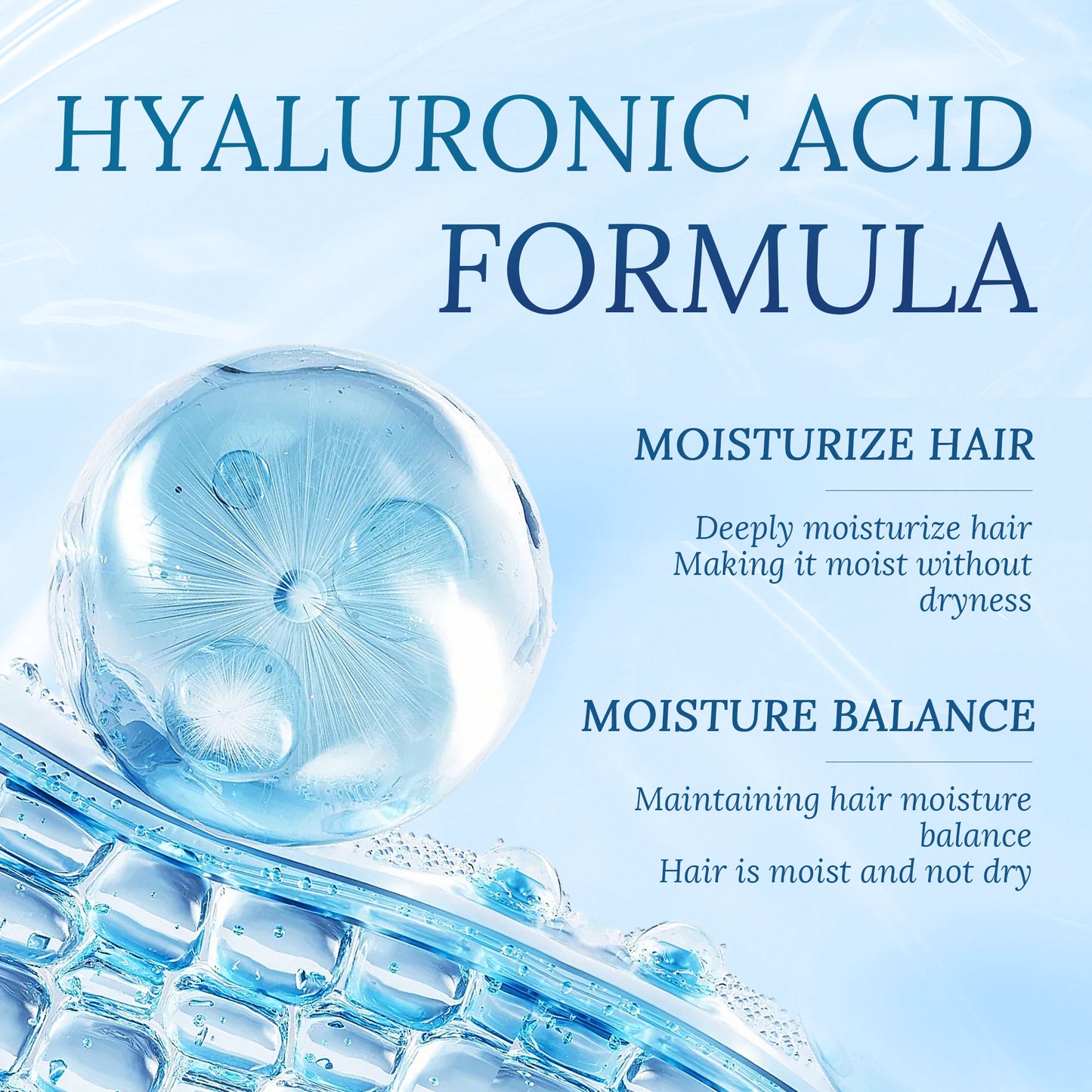 Sea Salt Scalp Scrub & Clarifying Shampoo with Sodium Hyaluronate & 6 Trace Plant Extracts, Dry, Itchy Scalp, Exfoliate, Deep Cleanse, Clean & Refreshing Scalp, Dry & Fluffy Hair 240g/8.47 OZ.