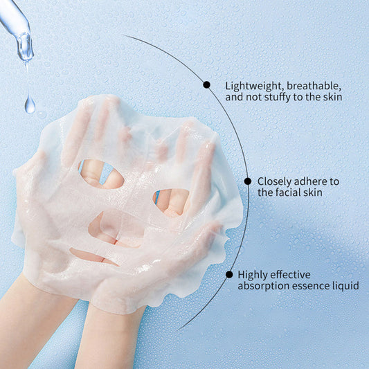 10 Pcs Soothing And Moisturizing facial mask, Hydrating Facial Skin Care Product for Women & Men, Christmas Gift, Suitable for various skin types, Moisturize dry facial skin