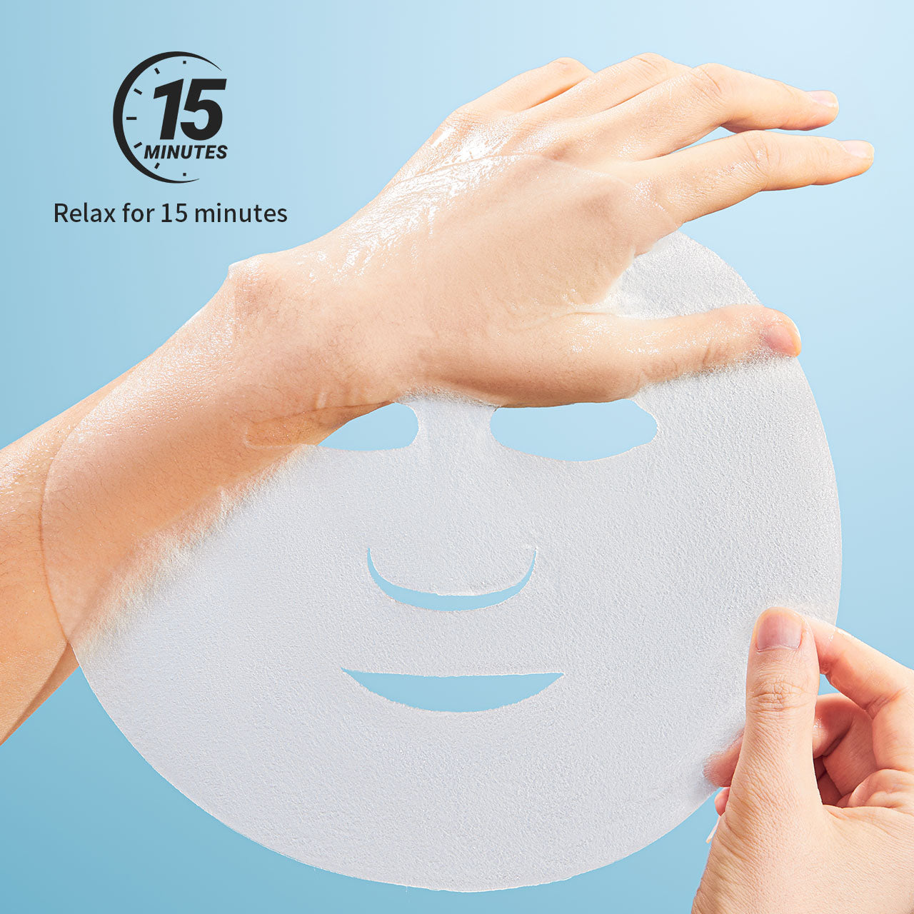 10 Pcs Soothing And Moisturizing facial mask, Hydrating Facial Skin Care Product for Women & Men, Christmas Gift, Suitable for various skin types, Moisturize dry facial skin